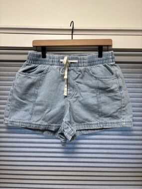 Target Universal Thread High-Rise Drawstring Denim Shorts